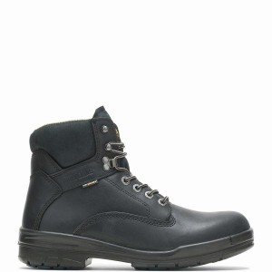 Black Wolverine DuraShocks® SR Direct-Attach Lined 6" Men Work Boots | IFO1654OD