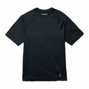 Black Wolverine Sun-Stop Eco Short Sleeve Tee Men T Shirts | GEA77FB