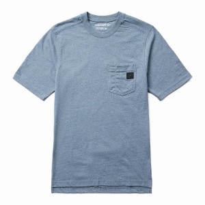 Blue Wolverine Guardian Cotton™ Pocket Tee Men T Shirts | XJQ6962SJ