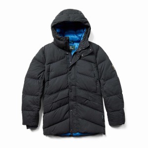 Dark Navy Wolverine Frost Down Parka Men Jackets | FGT6995FX