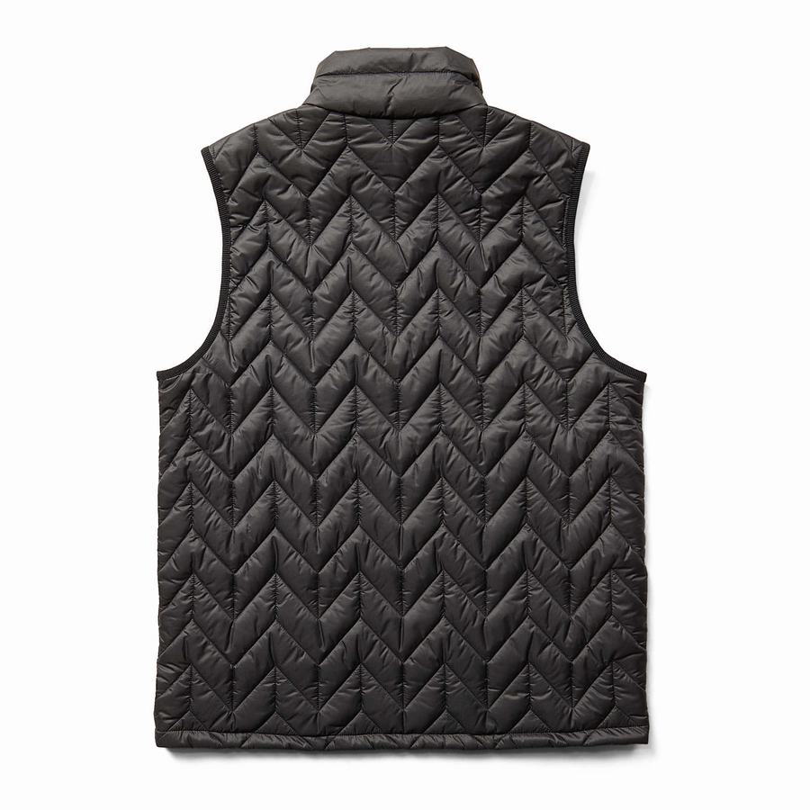 Black Wolverine Alpine Men Vest | KBX4288DX