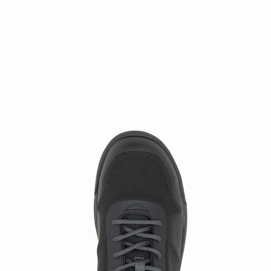 Black Wolverine Dart Knit DuraShocks® CarbonMax® Men Work Shoes | ZWB8959IS