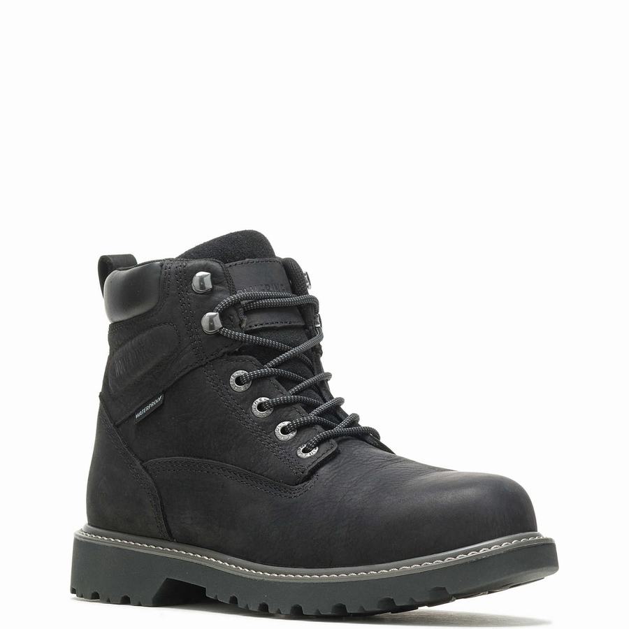 Black Wolverine Floorhand Waterproof Steel-Toe 6