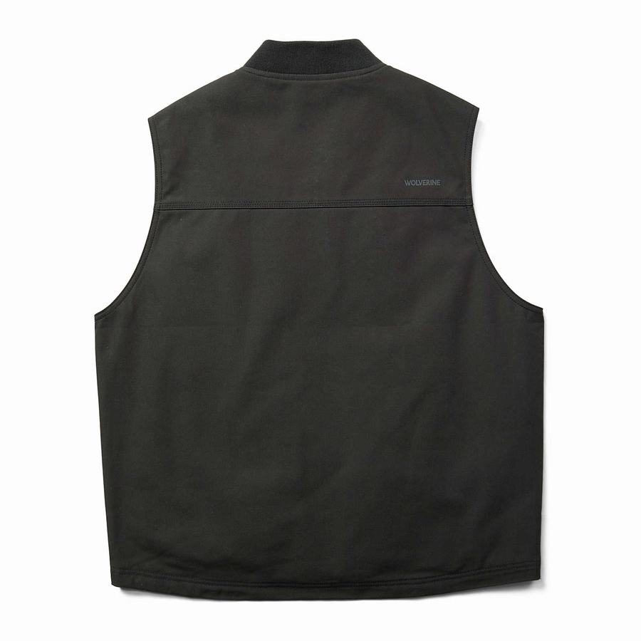 Black Wolverine Fortifier Men Vest | IWO9053QT