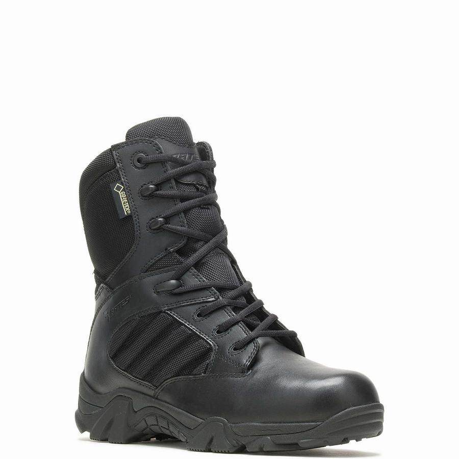 Black Wolverine GX-8 Insulated Side Zip with GORE-TEX® Men Work Boots | BGW7065BG