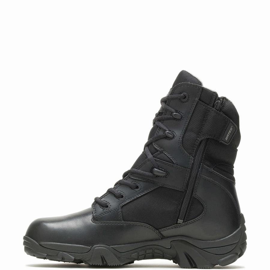 Black Wolverine GX-8 Insulated Side Zip with GORE-TEX® Men Work Boots | BGW7065BG