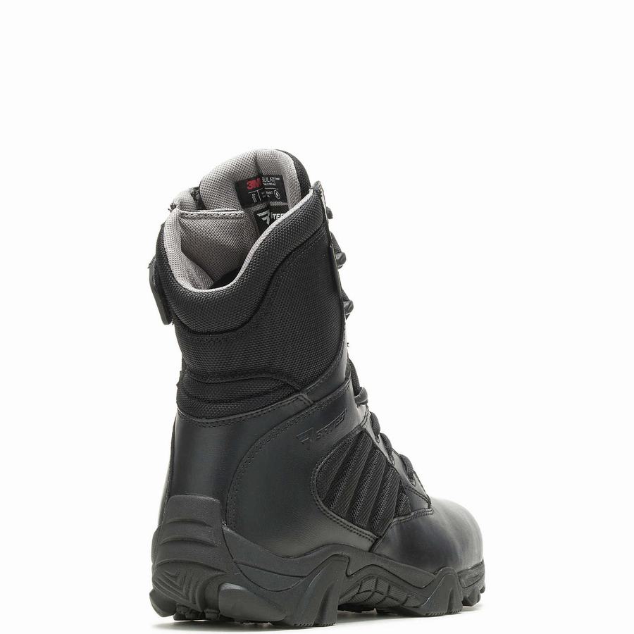 Black Wolverine GX-8 Insulated Side Zip with GORE-TEX® Men Work Boots | BGW7065BG