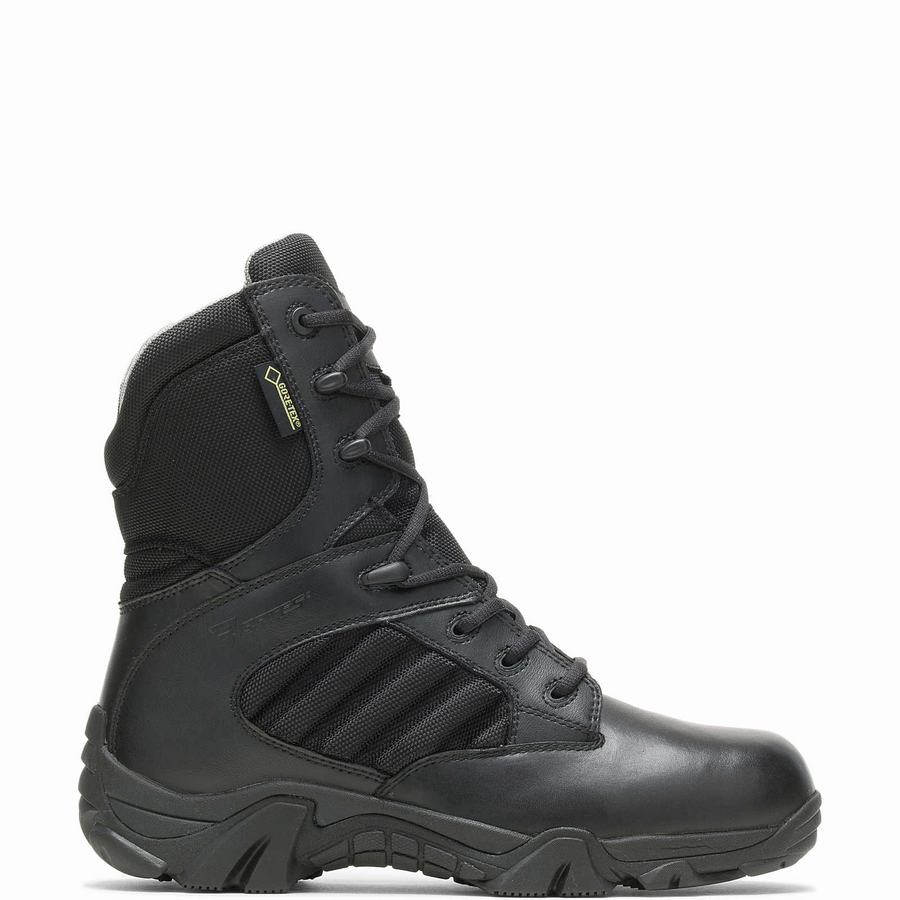 Black Wolverine GX-8 Insulated Side Zip with GORE-TEX® Men Work Boots | BGW7065BG