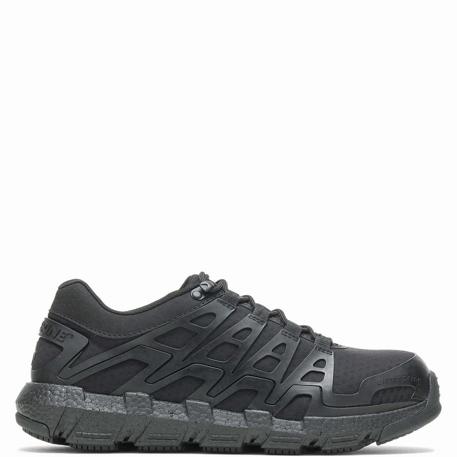 Black Wolverine Rev Vent UltraSpring™ DuraShocks® CarbonMAX® Men Work Shoes | TFN666UC