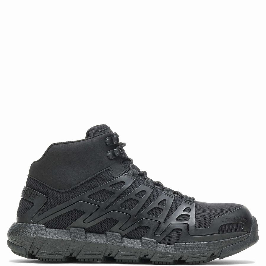 Black Wolverine Rev Vent UltraSpring™ DuraShocks® CarbonMAX® Men Work Shoes | IME824UZ