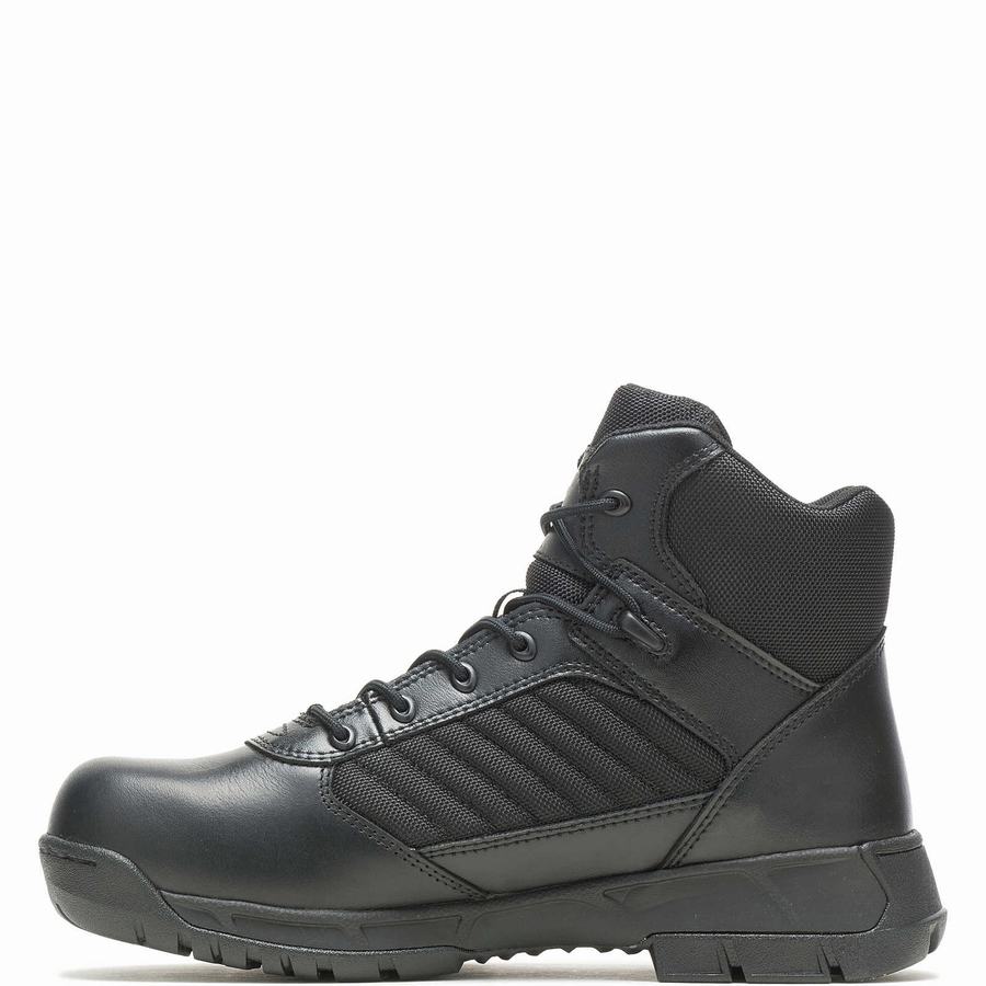 Black Wolverine Tactical Sport 2 Mid DRYGuard Men Work Boots | HSF4886MT