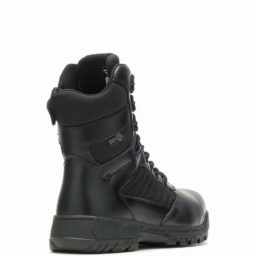 Black Wolverine Tactical Sport 2 Tall Side Zip DRYGuard ™ Composite ToeEH Men Work Boots | RAI8686GH