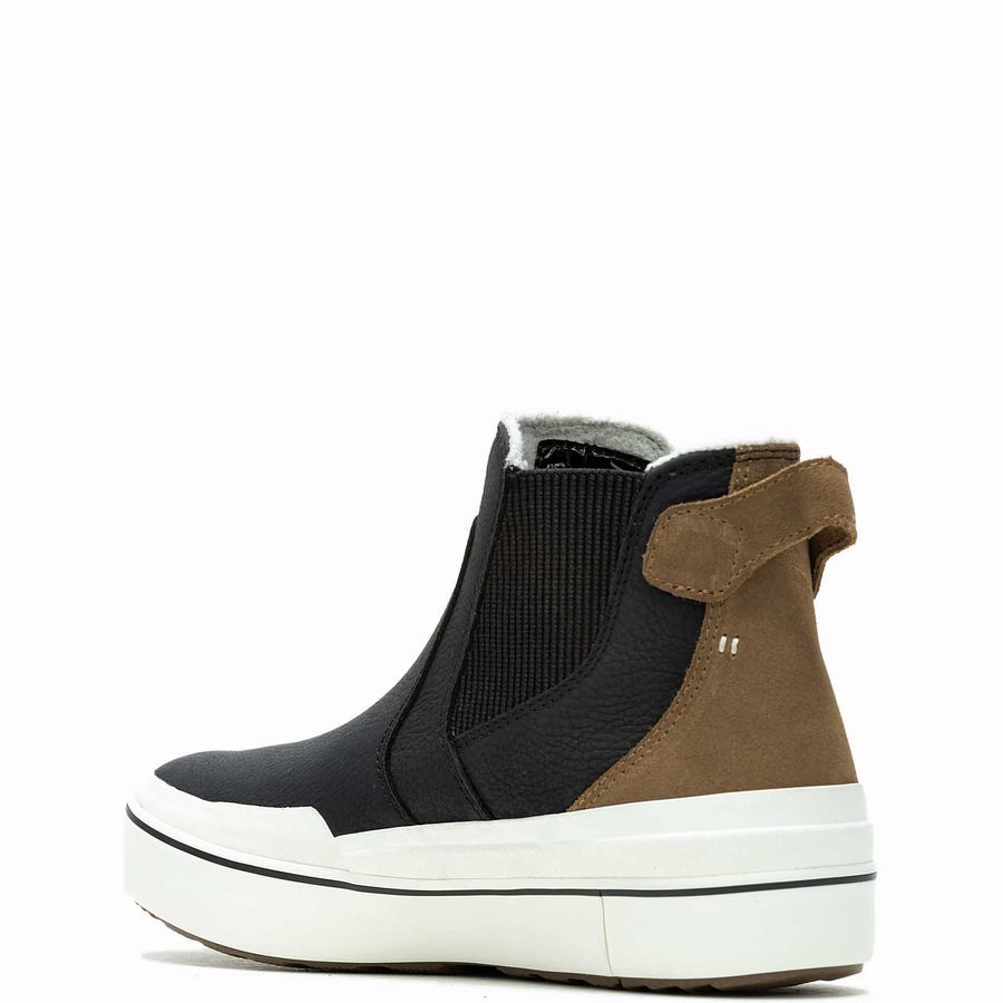 Black Wolverine Torrent Waterproof Women Chelsea Boots | DWO2923TF