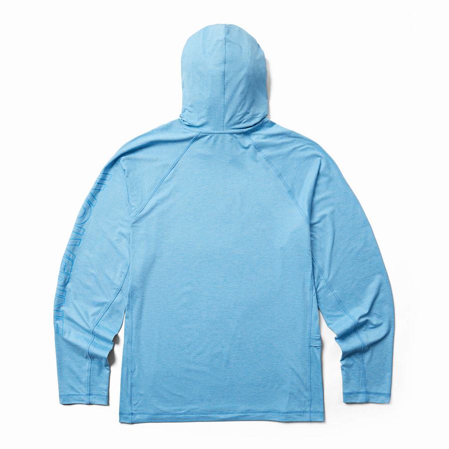 Blue Wolverine Sun-Stop Eco Men Hoodie | VRG285MB