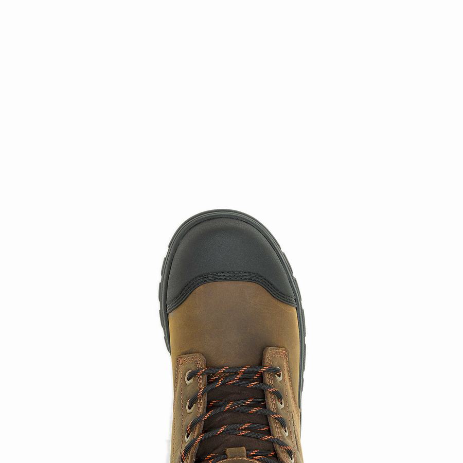 Brown Wolverine Carlsbad Cap-Toe 6