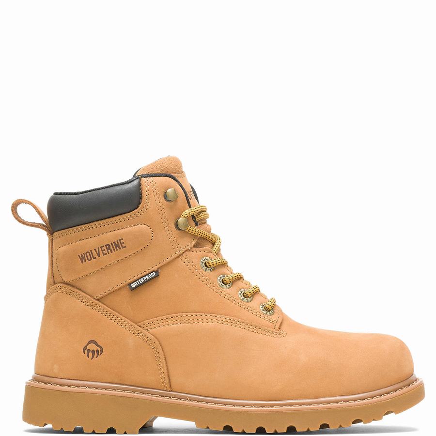 Brown Wolverine Floorhand Waterproof 6\