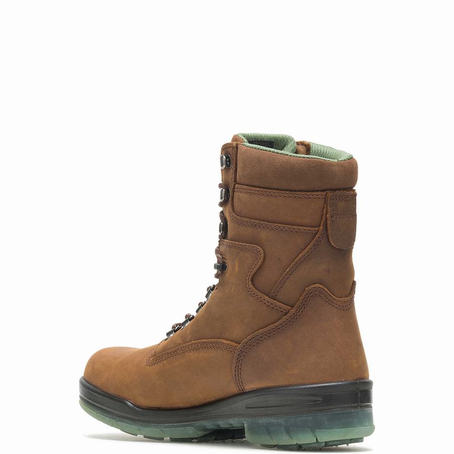 Brown Wolverine I-90 DuraShocks® Waterproof Insulated Steel Toe 8