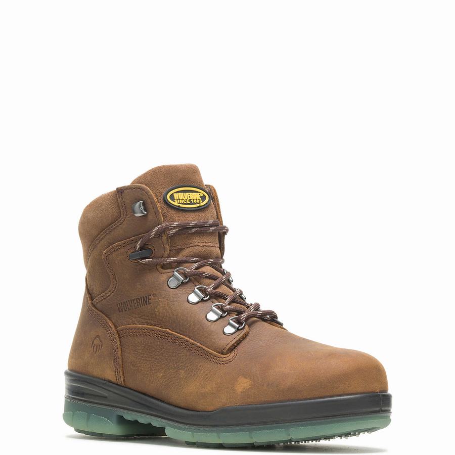 Brown Wolverine I-90 DuraShocks® Waterproof Insulated Steel Toe 6