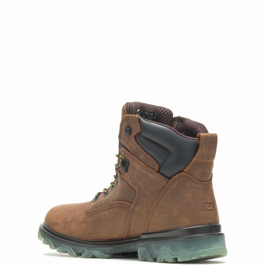 Brown Wolverine I-90 EPX® CarbonMAX® Men Work Boots | XSJ9264KA