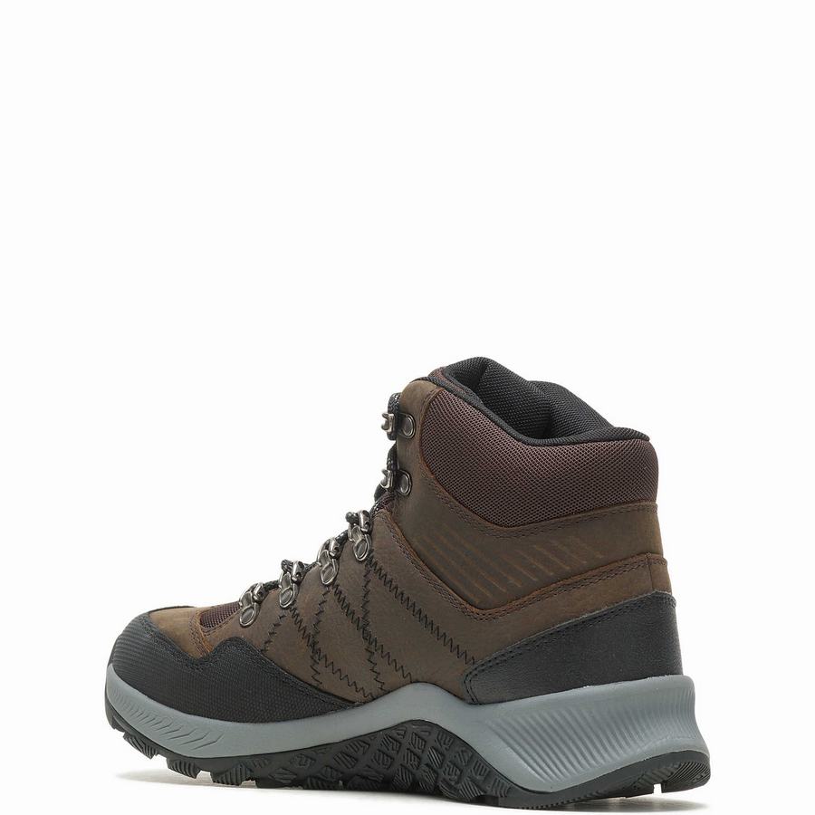 Brown Wolverine Luton Waterproof Men Hiking Boots | RCA298KR