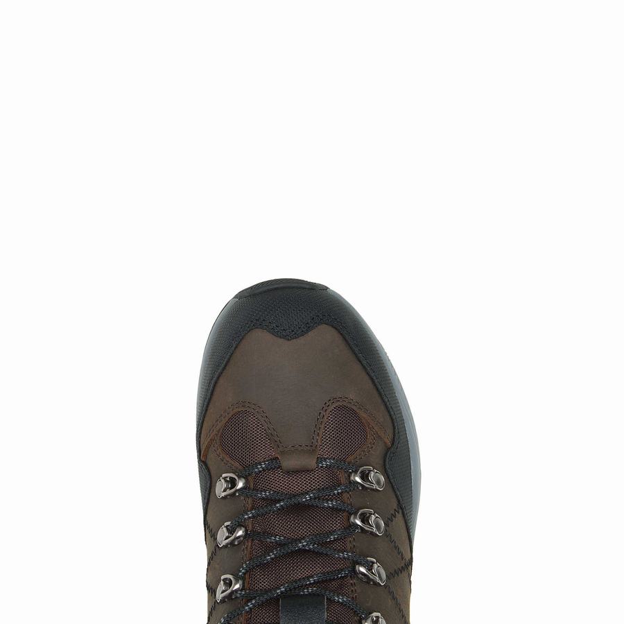 Brown Wolverine Luton Waterproof Men Hiking Boots | RCA298KR