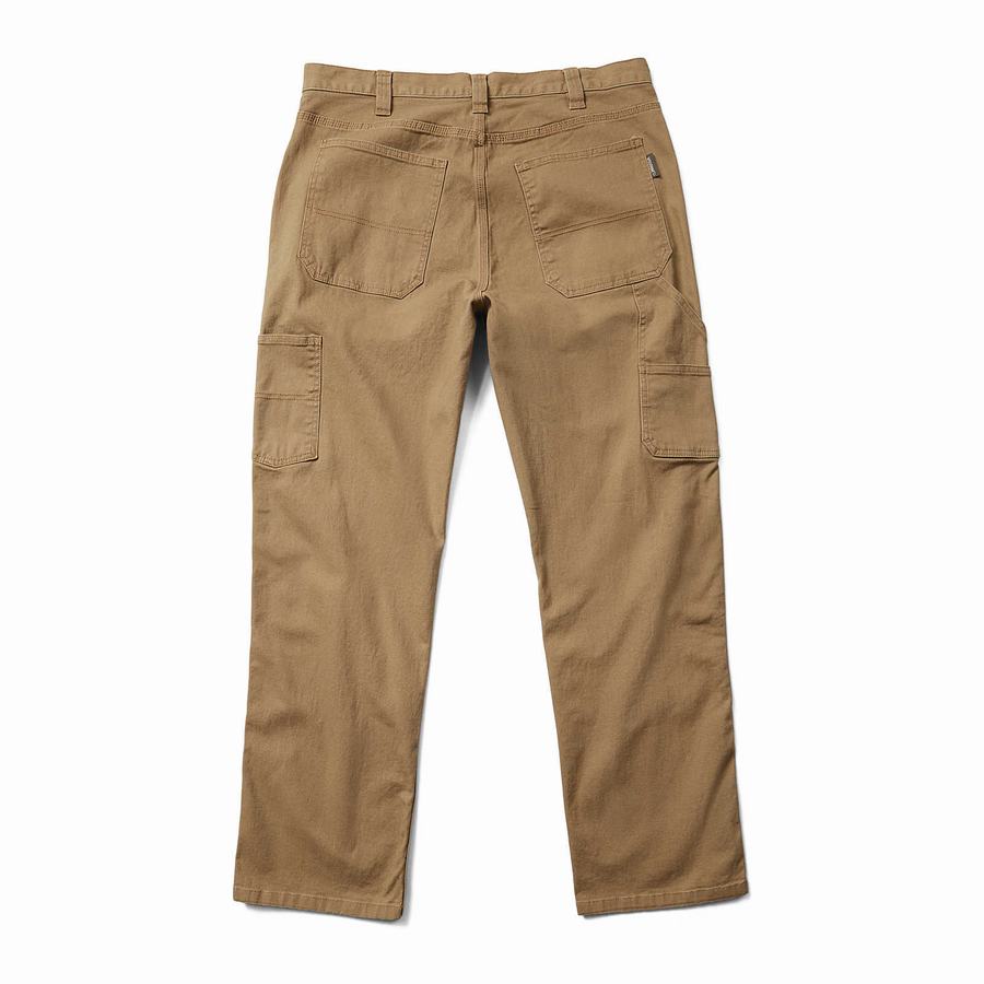 Brown Wolverine Steelhead Stretch Men Pants | KZM9850FN