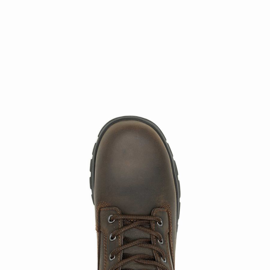 Dark Brown Wolverine Carlsbad Waterproof 6