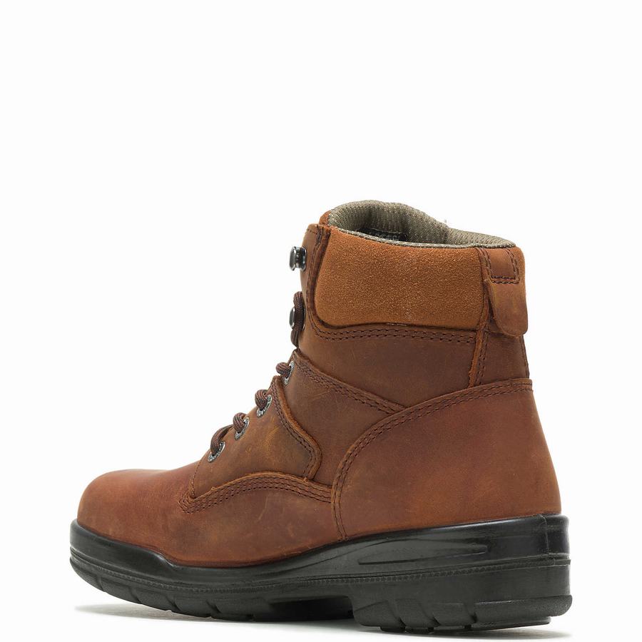 Dark Brown Wolverine DuraShocks® Slip Resistant Steel-Toe 6