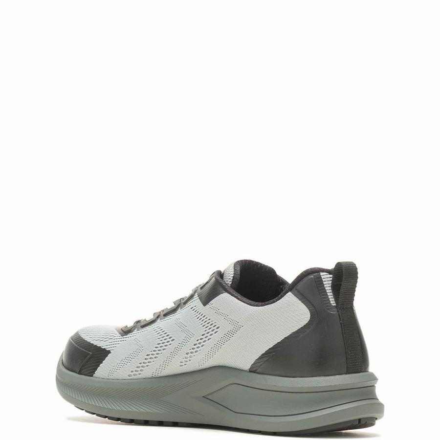 Grey Wolverine Bolt DuraShocks® Knit CarbonMax® Men Work Shoes | OCK8821SG