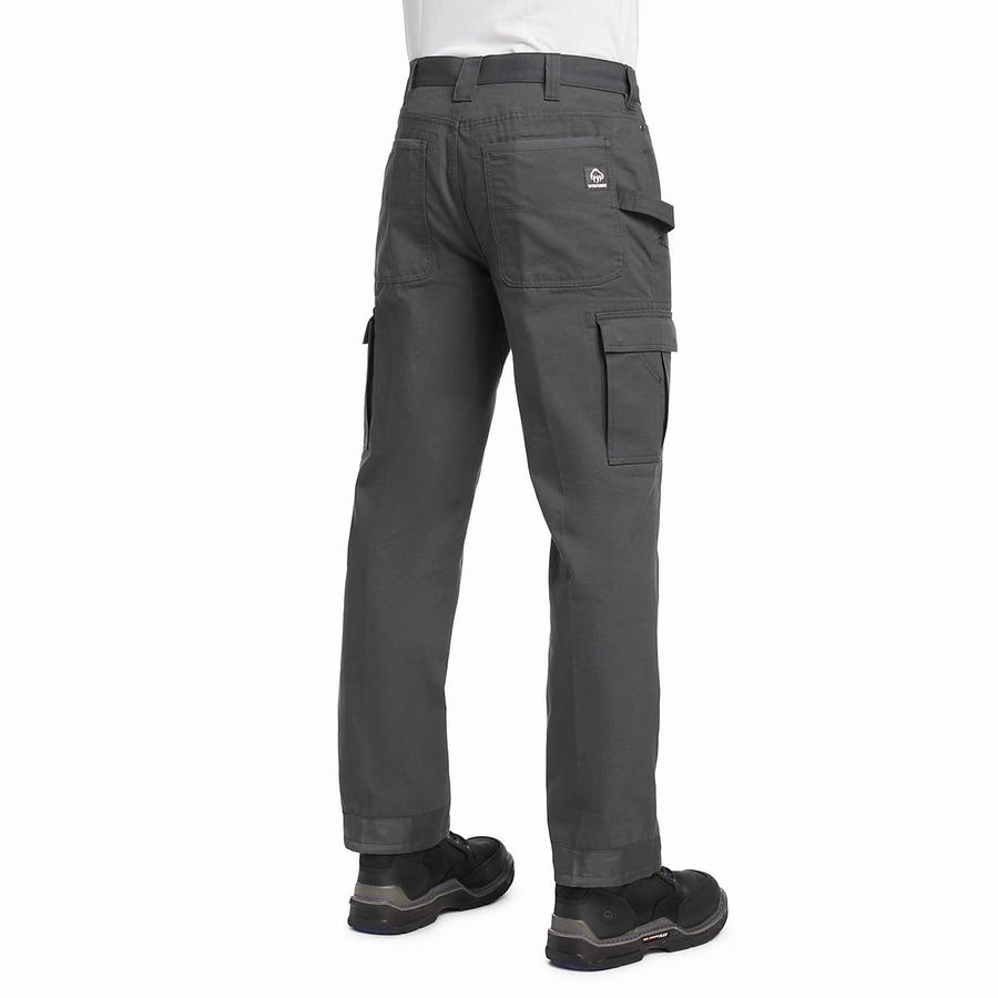 Grey Wolverine Eaton Cargo Men Pants | YZY2052SP