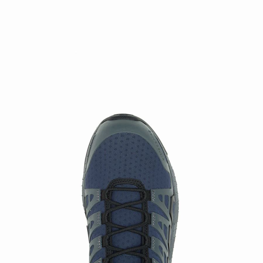 Navy Wolverine Rev Vent UltraSpring™ DuraShocks® CarbonMAX® Men Work Shoes | ZAL8939VA