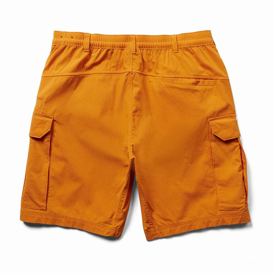 Orange Wolverine Douglas Cargo Men Shorts | SZQ8014ZK