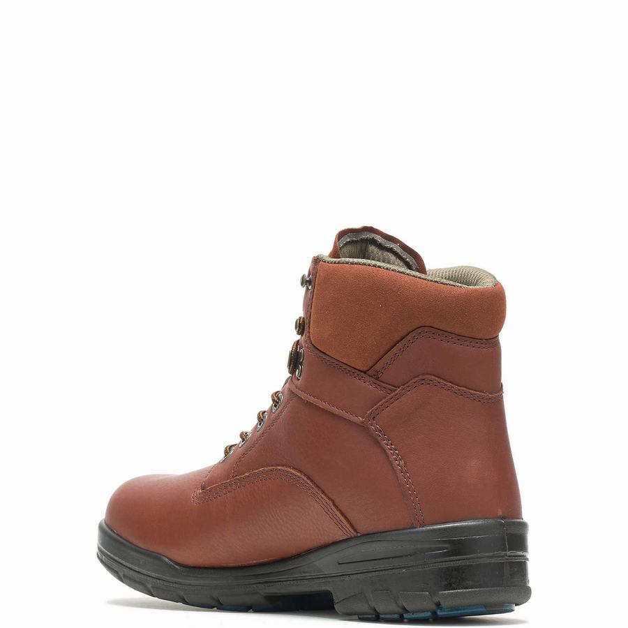 Red Brown Wolverine DuraShocks® SR Steel-Toe Direct-Attach 6