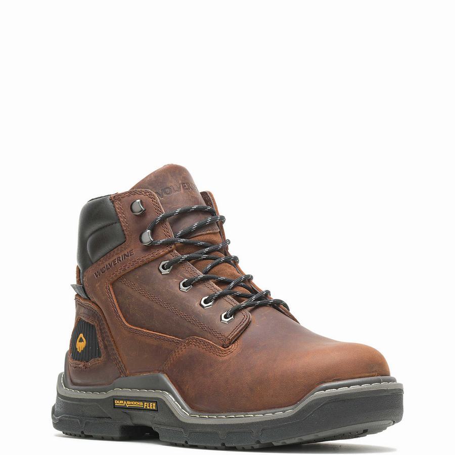 Red Brown Wolverine Raider DuraShocks® Insulated 6